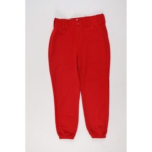 Alleson Athletic Fastpitch Pant Red Solid Girls XL NWT